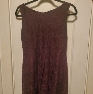 Bundle for 50% off! - Purple Lace Skater Dress